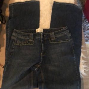 WHBM  boot  cut jeans
